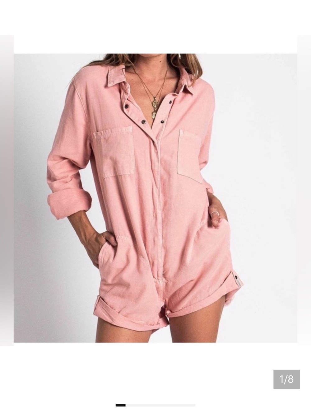 One Teaspoon Prophecy Romper in Pink